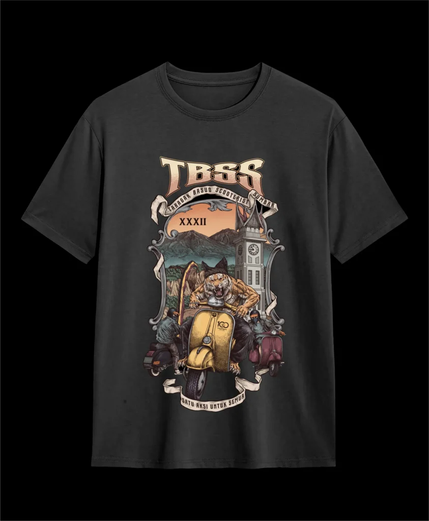 Kaos TBSS Bukittinggi Pendek